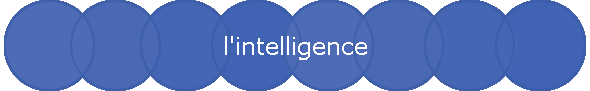 l'intelligence